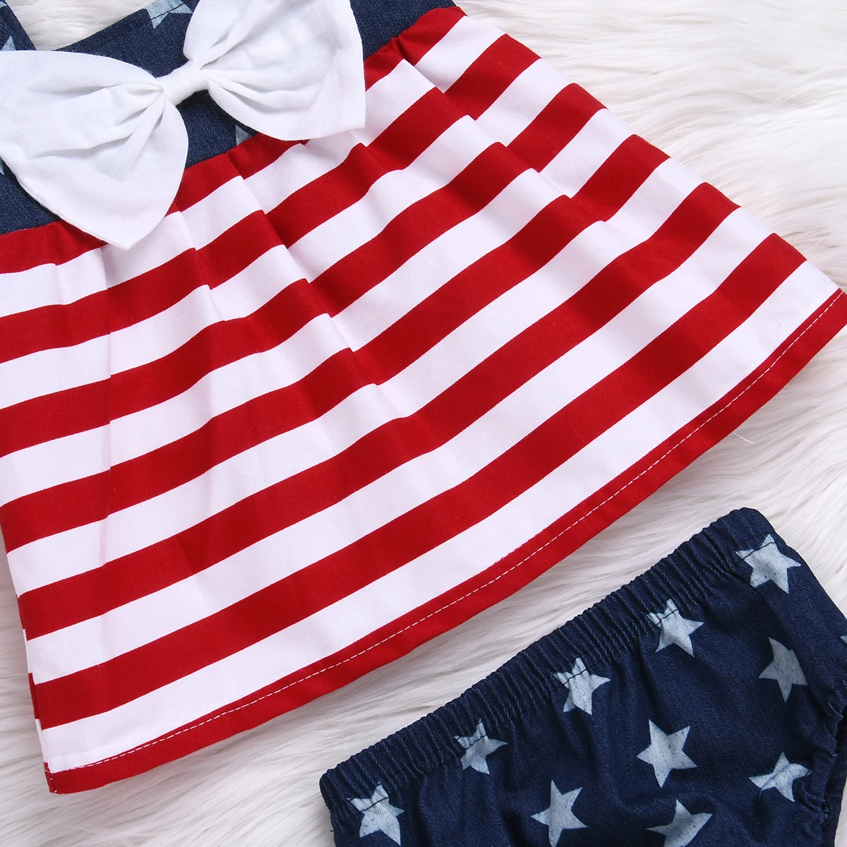 2018 Одежда для новорожденных девочек топы на бретелях платье полосатая блузка с