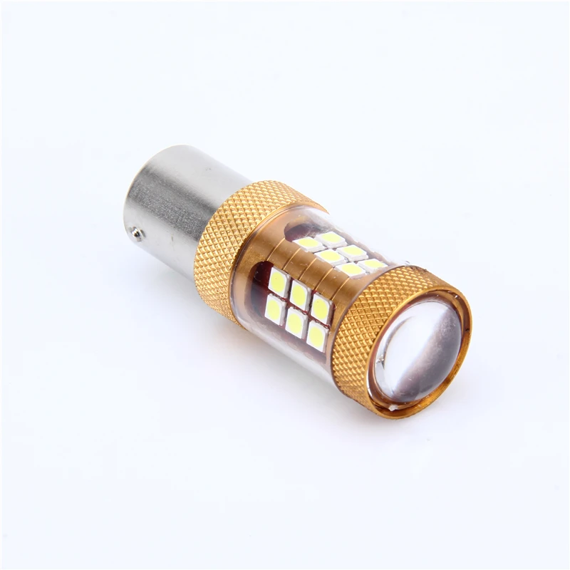 2 шт. высокомощные P21W 28SMD 900LM Samsung 3030 Chips 1156 28W BA15S фонари заднего хода DRL дневные