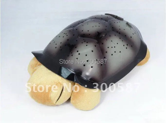 Новинка Лампа Черепахи со звездами 2 й ночник светильник для спящих кукол детская