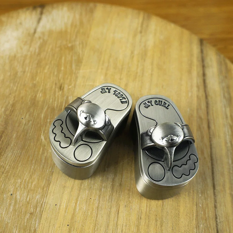 Коробка-органайзер для волос детей металлическая коробка хранения молочных