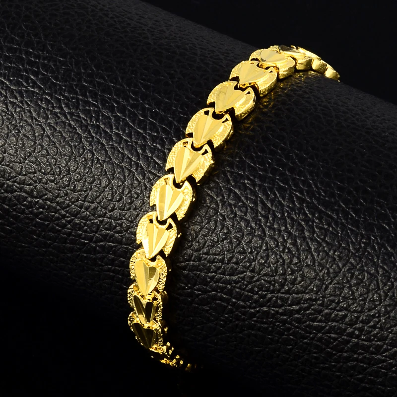 Браслеты цепочки и звенья для рук модные изысканные Милые в форме сердца