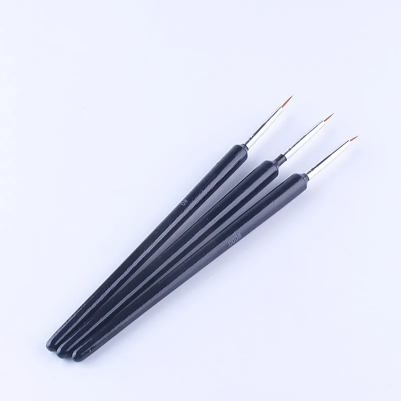 Набор кистей для маникюра 3 шт.|Кисти ногтей| |