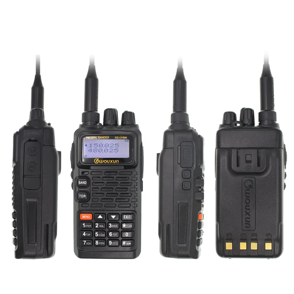 IP55 Водонепроницаемый Wouxun KG UV899 VHF и UHF двухдиапазонный УКВ: 5 Вт/UHF: 4 Вт рации 199CH