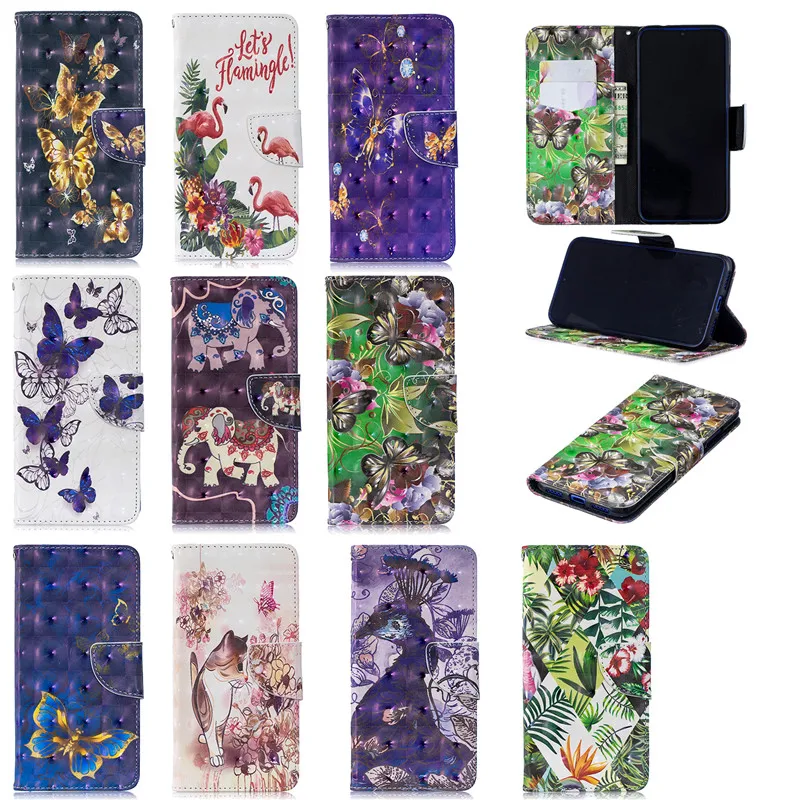 Кожаный чехол-книжка, чехол для Xiaomi Redmi Note 7, чехол для Xiaomi Redmi Note 7 Pro, чехол для Note 7 Pro, 3D кошелек, чехол для телефона s