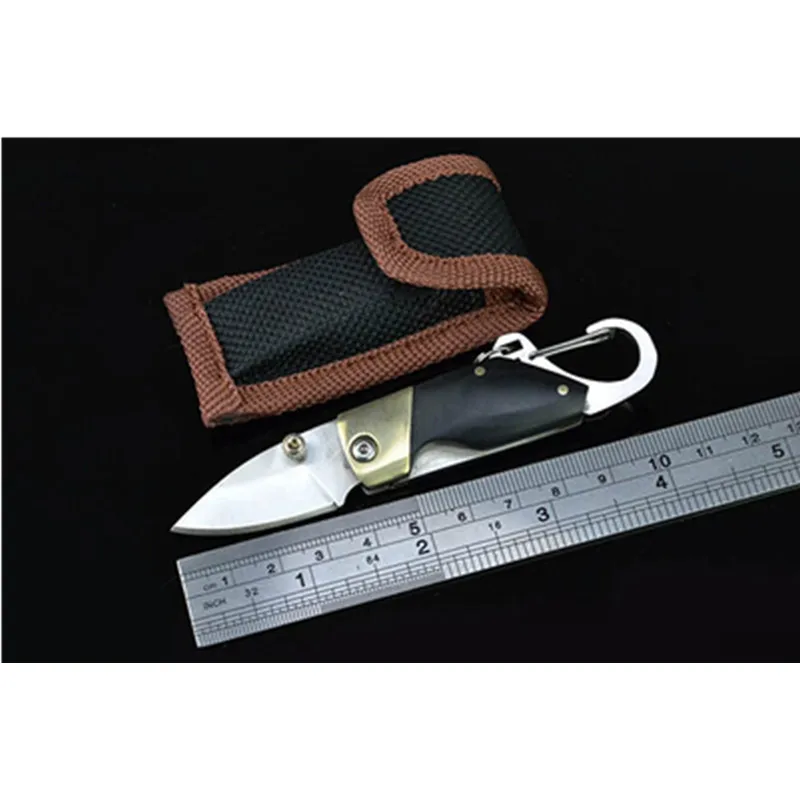 

Free shipping Outdoor survival EDC Outdoor Tools Mini Keychain keychain QQ mini ebony