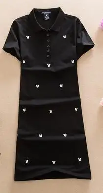 11 Baharcelin 4XL 5XL поло Повседневные платья Festa футболка Femme летняя верхняя одежда женское платье трапециевидной формы с принтом Vestidos большой размер - Цвет: 11