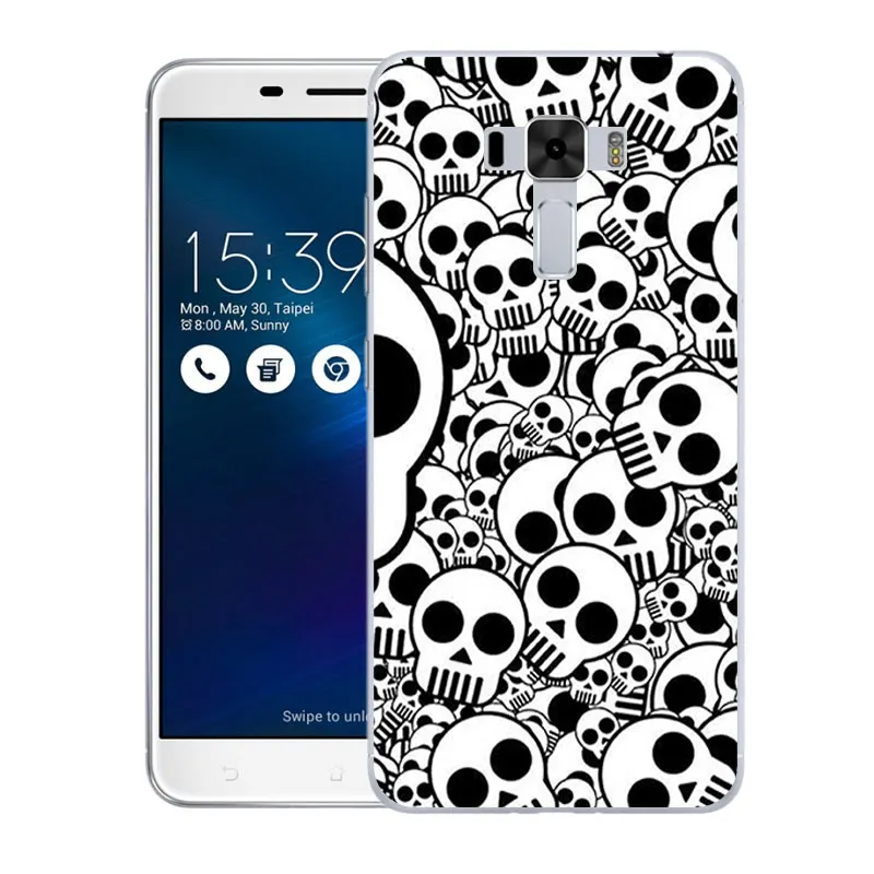 Мягкий защитный чехол для Asus Zenfone 3 Laser ZC551KL силиконовая задняя крышка с