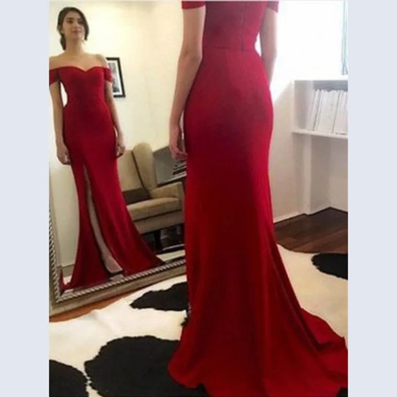 

Элегантные вечерние платья для женщин с открытыми плечами и V-образным вырезом