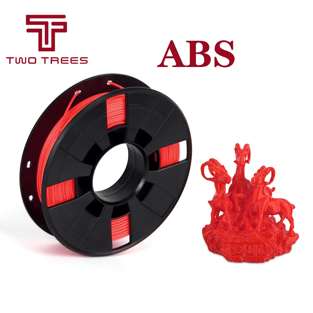 ABS-0.2KG-red DIY 3d Принтер Нити много цветов дополнительно PLA/ABS 1,75 для MakerBot RepRap пластиковые резиновые расходные материалы материал 0,2/кг 58 метров - Цвет: ABS-0.2KG-red