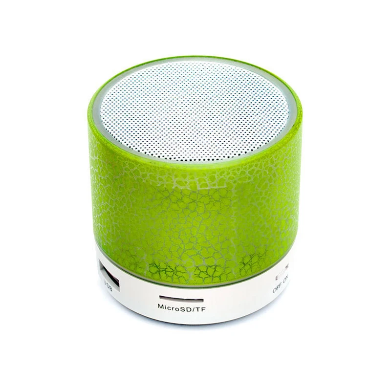 KAPCICE LED мини беспроводной Bluetooth динамик TF USB FM портативный музыкальный