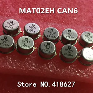 10PCS/LOT MAT02EH CAN-6 Low noise dual monolithic transistor