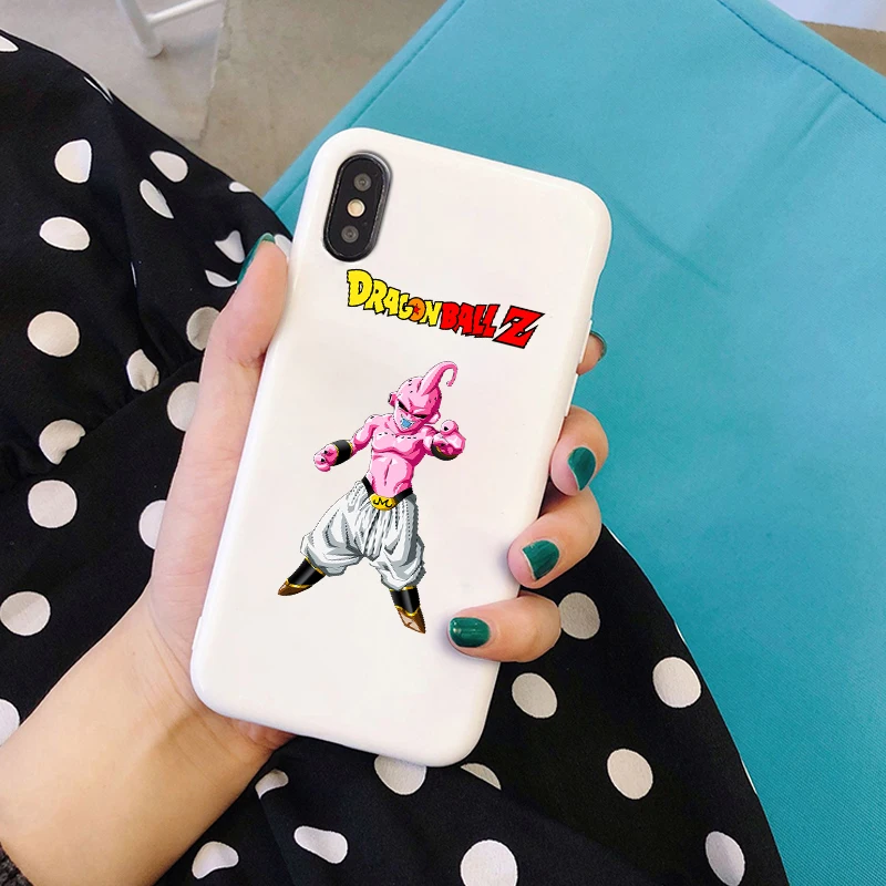 W-5682 Dbz Dragon Ball Z Супер Гоку мягкий силиконовый карамельный цвет чехол для телефона для iPhone 11 pro X XR XS MAX 6 7 8 plus 6s TPU - Цвет: W-5682