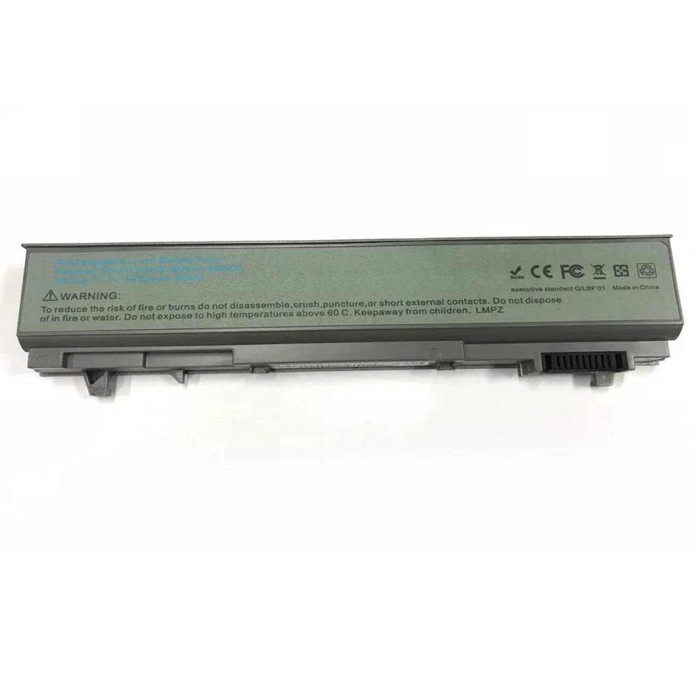 Аккумулятор для ноутбука Dell Latitude E6410 E6510 E6400 E6500 M2400 M4400 M6400 PT434 W1193 KY477 U844G 11 1 В 5200 мАч 6