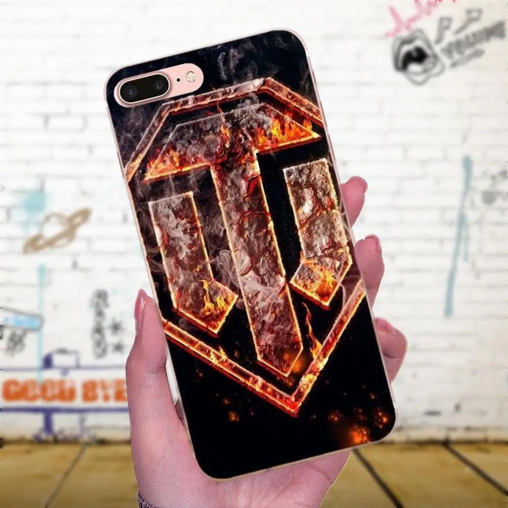 Мягкий чехол World Of Tanks Multi для Xiaomi Mi3 Mi4 Mi4C Mi4i Mi5 Mi 5S 5X 6 6X 8 SE A1 Max Mix 2 Note 3 4 | Мобильные
