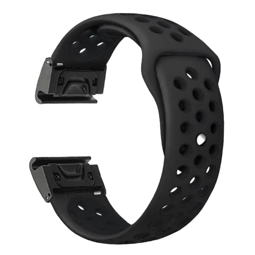 22 мм Fenix 6 Quick Fit спортивный силиконовый браслет для Garmin Fenix 5/5 Plus/Forerunner 935/Instinct/Quatix 5 ремешок для часов