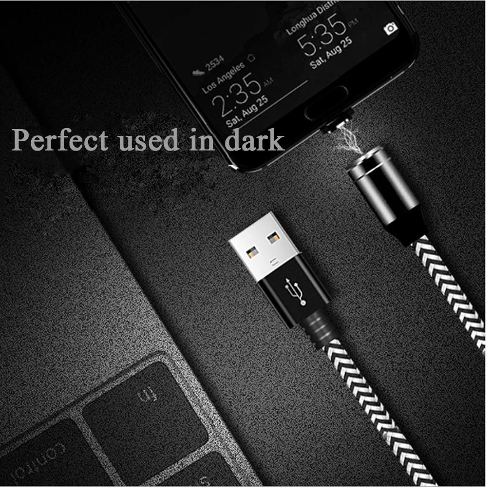 

Magnetic USB Cable Type C Magnet Charger Data Charging Charge Micro USB Cable