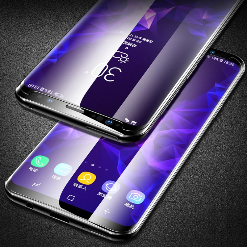 Жидкость для экрана закаленное Стекло Экран протектор samsung Galaxy S10 плюс S9 S8