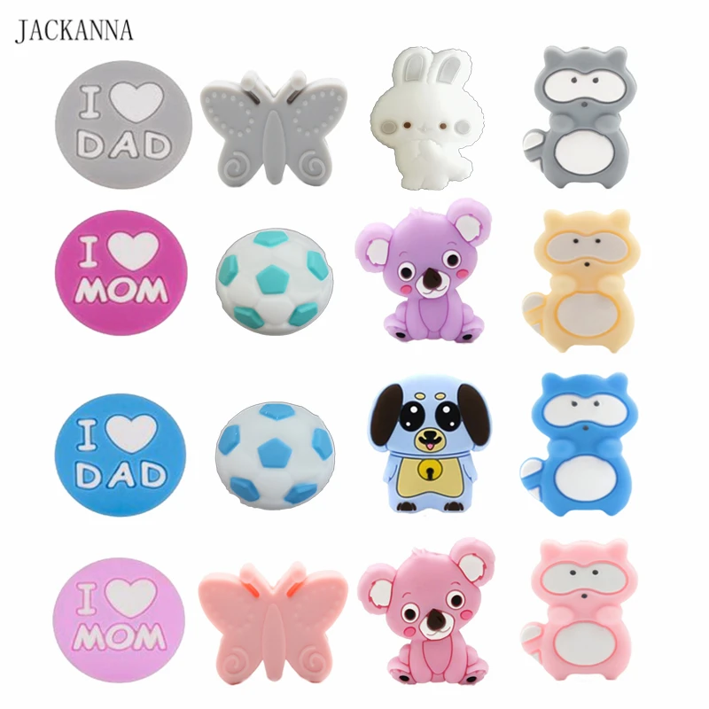 Силиконовые шарики без БФА 3 шт. мини коала детские игрушки для прорезывания