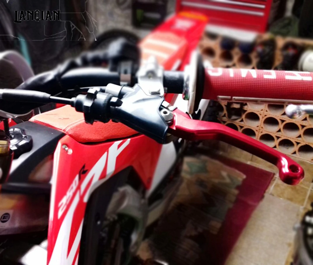 Тормозной рычаг сцепления для мотоцикла Dirt Bike поворотный Honda CRF 450R 250R CRF450X CRF150R 250/450