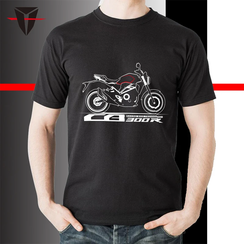KODASKIN футболка для Honda CB300R/CBR300 мотоцикл Raing повседневные хлопковые топы Футболка