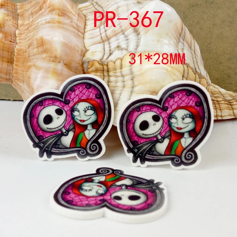 30 шт. мультфильм смолы печатная Корсажная Лента Pr 367