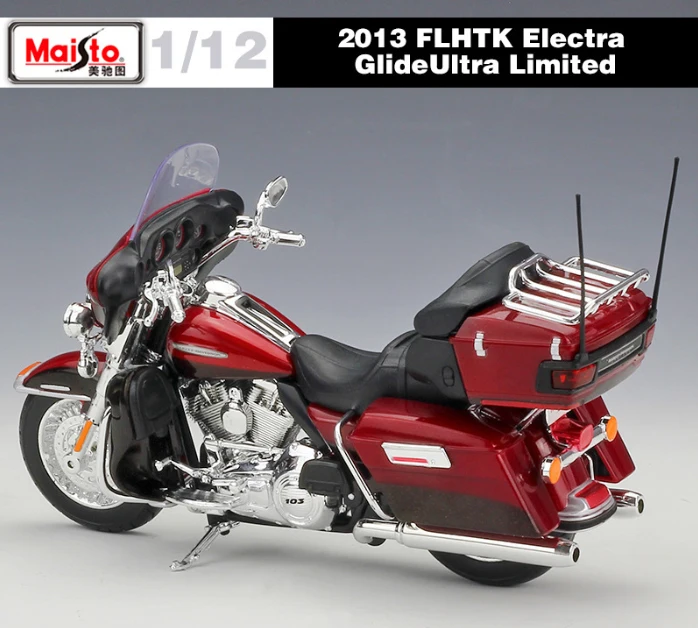 Коллекционная модель спортивного гоночного мотоцикла Maisto 1:12 2013 FLUTK ELECTRA GLIDE ULTRA