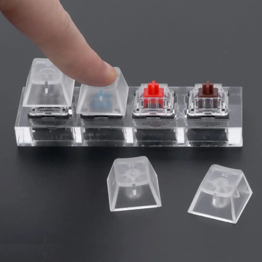 Gateron MX Переключатель акриловые механические клавиатуры переключатель 4 полупрозрачный прозрачный Пробник тестер комплект игрушки снятие стресса подарки