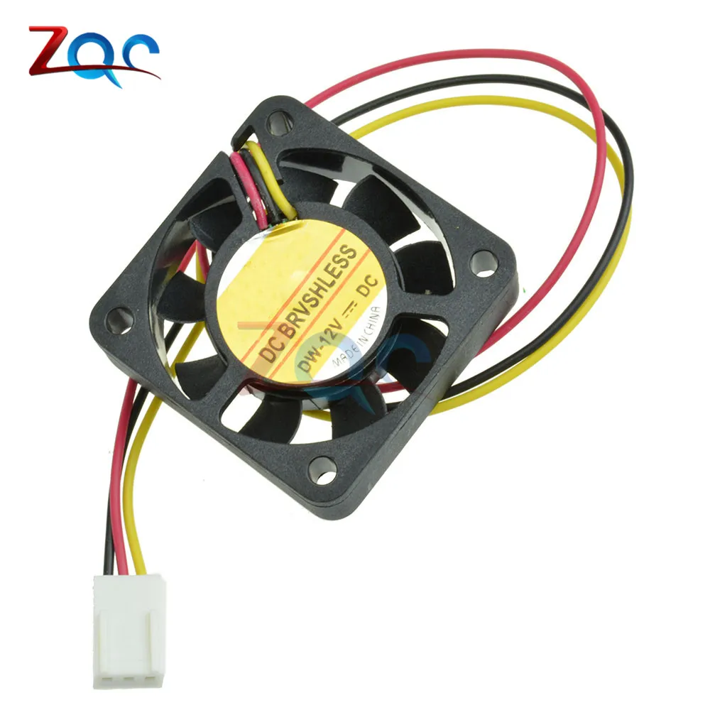 

Computer Case Cooler 3Pin 12V 4CM 40MM PC CPU Cooling Cooler Fan Black Heat Sink Small Cooling Fan PC