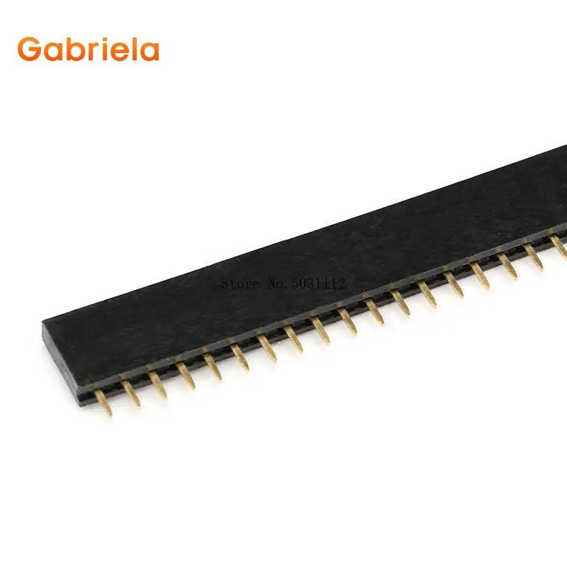 20 шт 10 пар 40 Pin 1x40/2x40 однорядные мужские и женские 2,54 мм магистрали с отламывамыми выводами PCB JST разъем полосы для Arduino