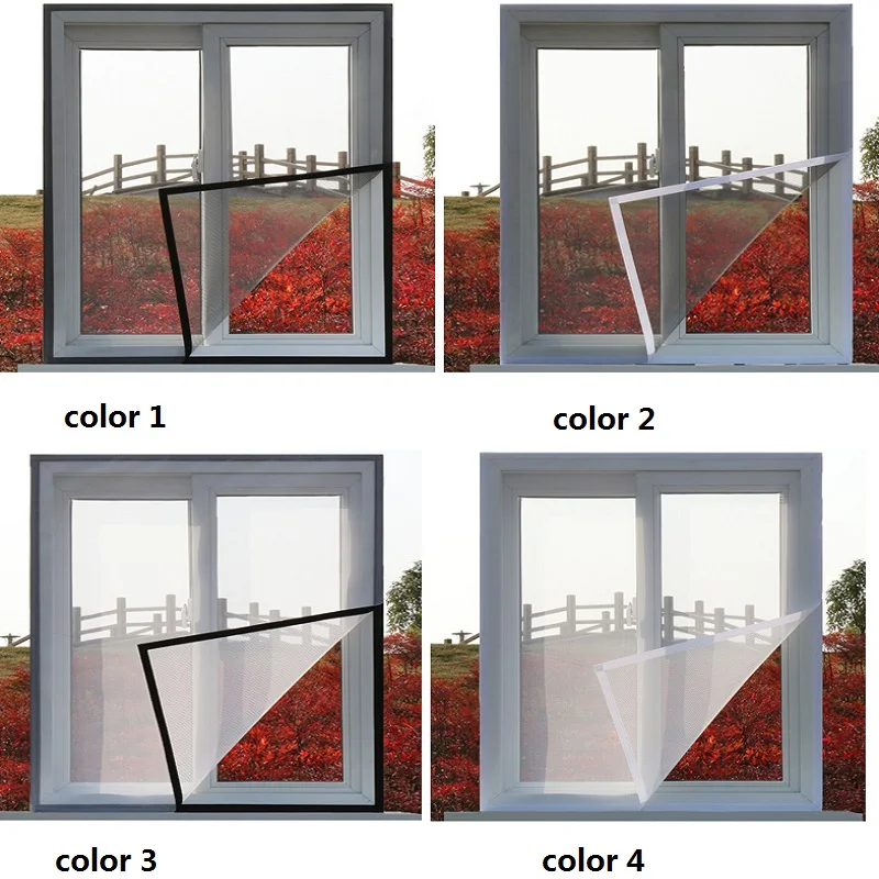 Самоклеящаяся сетка для москитной сетки самоклеящаяся окон и дверей сделай сам