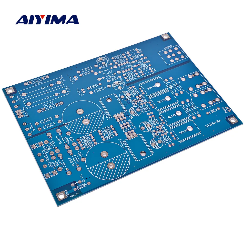 Aiyima двойной 15 v 18 V усилитель Lehmann DIY печатная плата для предварительного усилителя