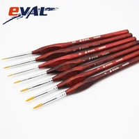 eval professional triangular hook line fine detail lines painting brush set watercolor art nail pen artist acrylic oil brushes