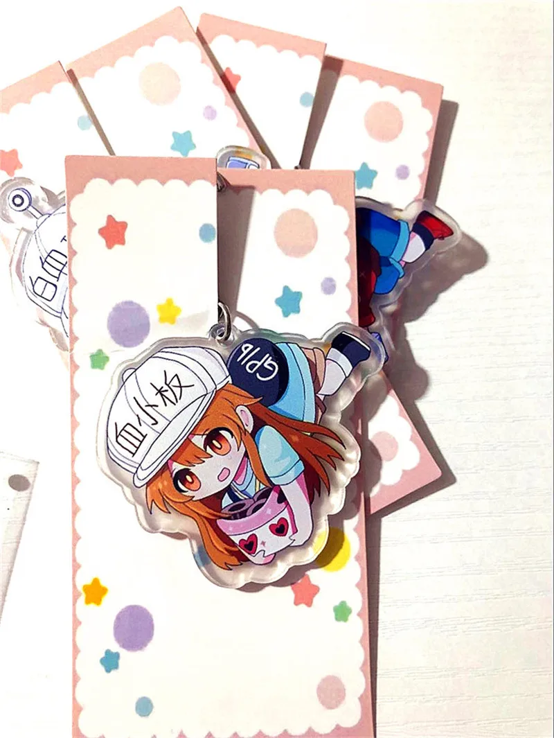 Ячейки японского аниме на работе! Брелок с мультяшным рисунком сумка