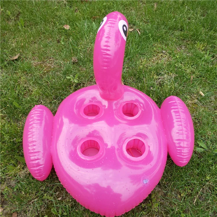 Надувные держатели для стаканов с напитком Фламинго Единорог Свадьба День