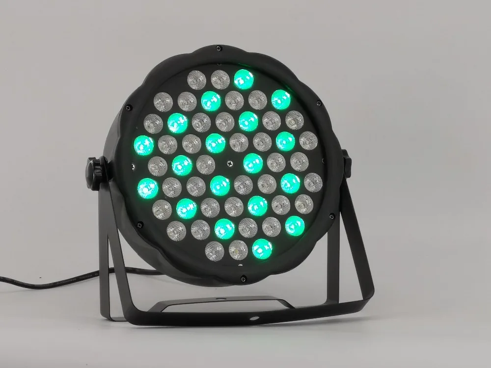 Led RGBW Пар света 54X3 W led Par огни DMX512 без каблука par 54 led DJ light 8CH