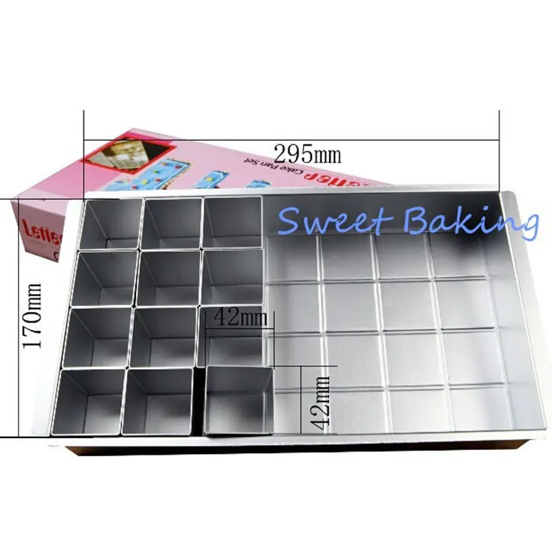 Алфавитная форма для выпечки тортов алюминиевая | Дом и сад