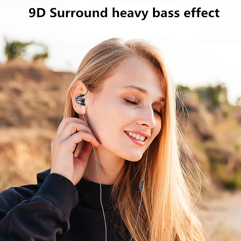 Спортивные наушники вкладыши Beevo металлические Hi Fi TruBass с разъемом 3 5 мм