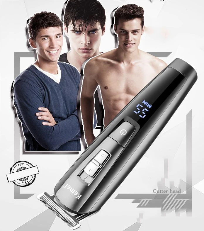 Kemei km-1628 новинка аккумуляторные триммеры для волос профессиональные