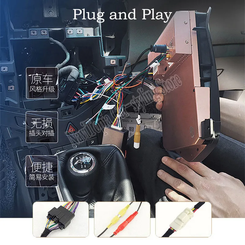 9 дюймов Android 1 автомобильный радиоприемник GPS навигация мультимедийный стерео DVD