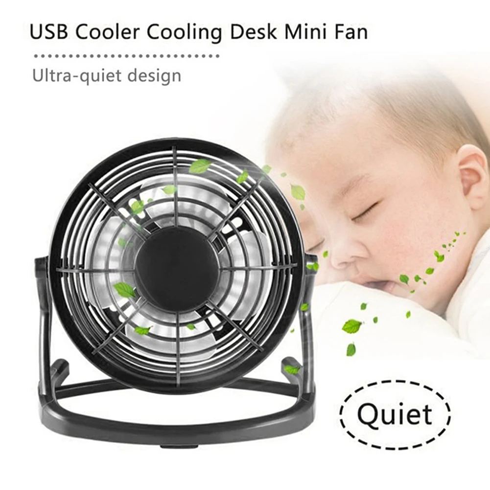 

Mini Fan Mini USB Fan Cooler Cooling Desk Mini Fan Portable Desk Super Mute Coolerfor Notebook Laptop Computer With key switch
