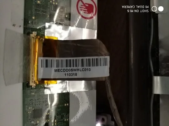 ЖК-кабель для ноутбука DD0SWHLC000 MECDD0SWHLC010 39pin контактный asus A43 разрешение 1600*900