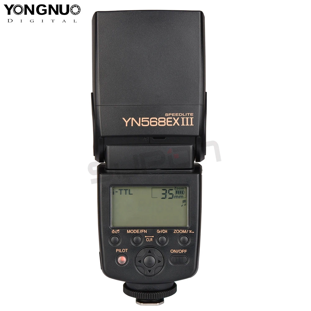 Светодиодная лампа для видеосъемки Yongnuo Вспышка YN-568EX III Nikon HSS Speedlite YN568 D800 D700 D600 D200