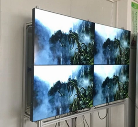 CCTV монитор дисплей 55 &quottiled видео стена с супер узкая бесшовная рамка 5 3 мм в 2x2 ТВ