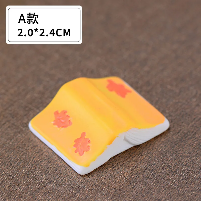 Kawaii Мини Книга в форме дома Сказочный Сад миниатюра фигурки из смолы украшение
