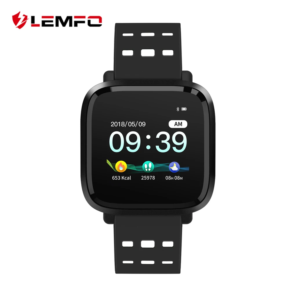 LEMFO Y8 Смарт-часы Для мужчин IP67 водонепроницаемый Фитнес браслет трекер
