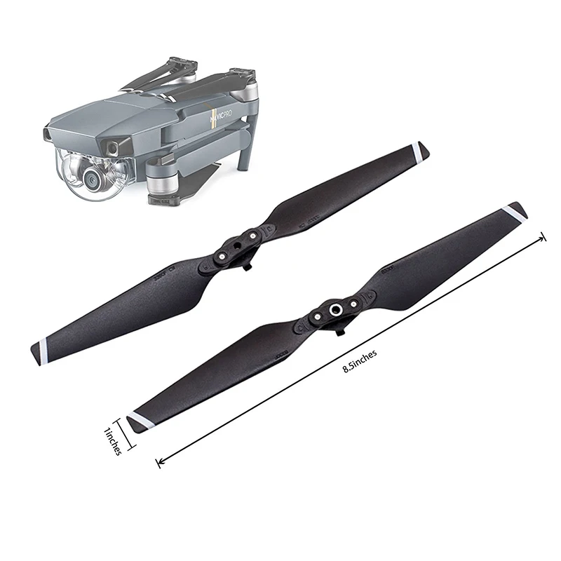 2 Pairs DJI Mavic Pro Propellers 8330F Quick Release Foldable Blade For Drone Accessories | Электроника