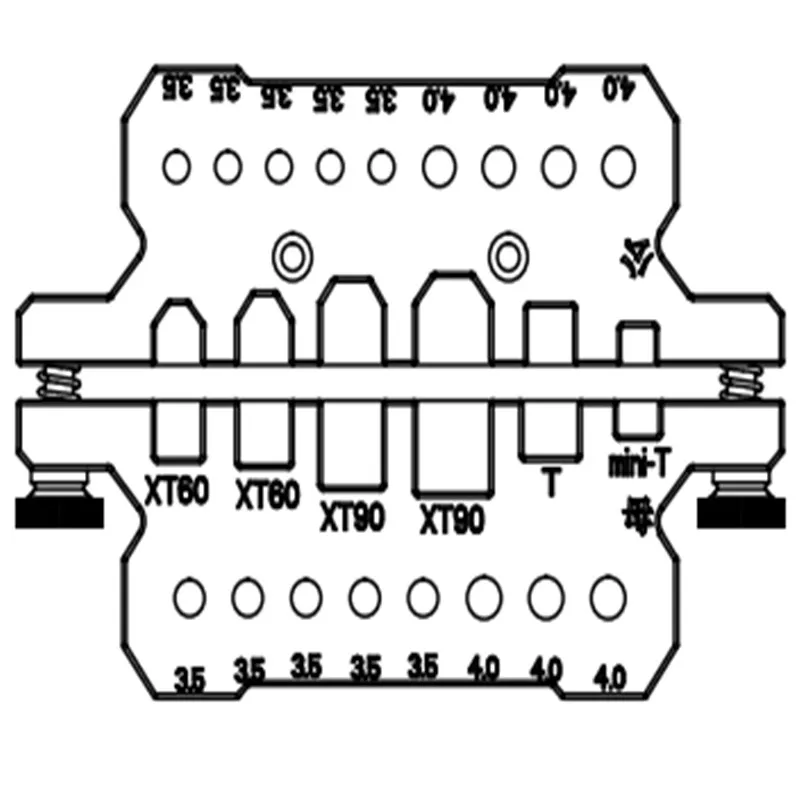 QX многофункциональная паяльная станция из алюминиевого сплава для XT60 XT90 T разъем