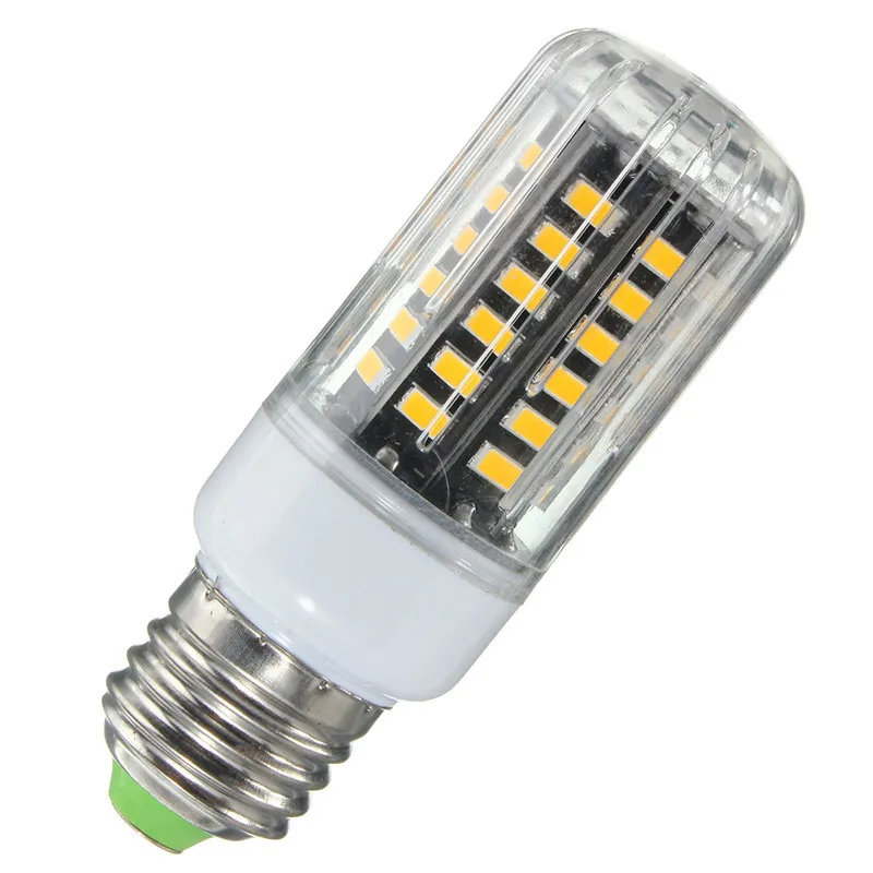 E27 E14 кукурузная лампа светильник ампулы светодиодный лампада led точечный 5736 SMD 56