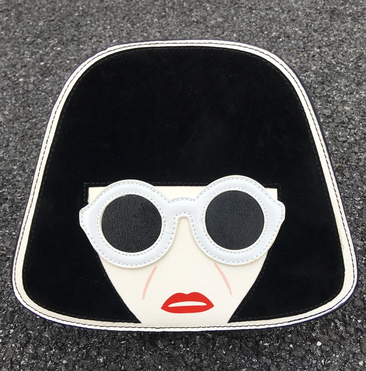 Забавная Персонализированная модная винтажная женская модельная Замшевая сумка