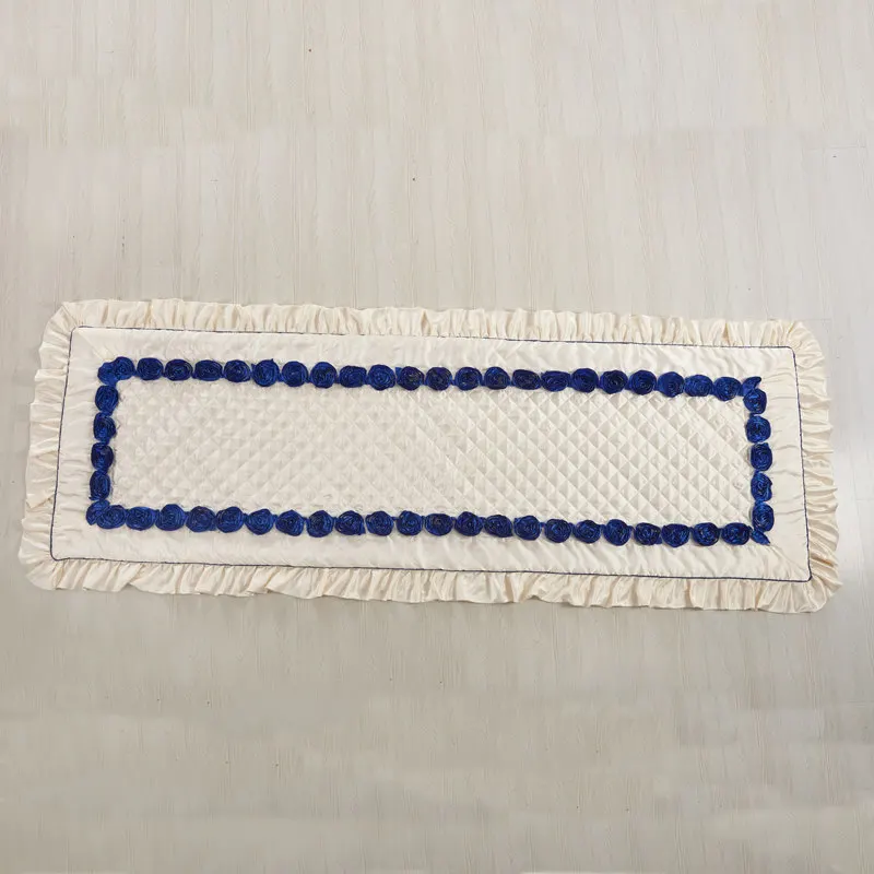 Модные вышитые цветы скользкие мягкие 11 шт постельные покрывала постельное